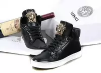 versace jeans chaussures baskets boot noir